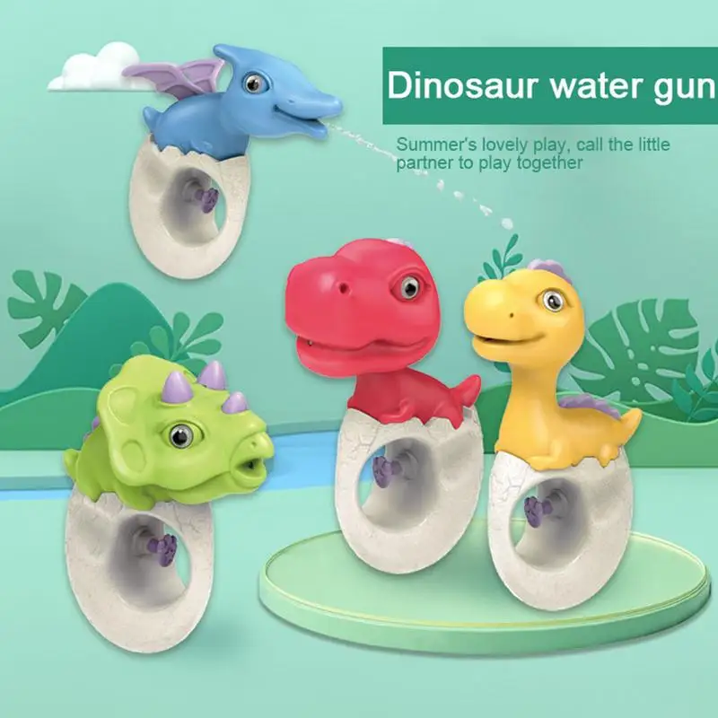 Dinosaur Water Toys for Kids, Water Guns, Squirt, Outdoor, Beach, Swimming Pool, Games for Boys and Girls, Sprinkler To