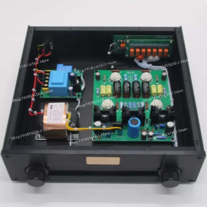 PRT12A Upgraded Dual Channel Vacuum Tube Preamp Hi-Fi Audio Preamplifier DIY Finished Board