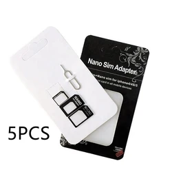 Cantell SIM Card Adapter Nano SIM Card To MICRO Standard SIM Replacement Adapter Converter SET 4 In 1