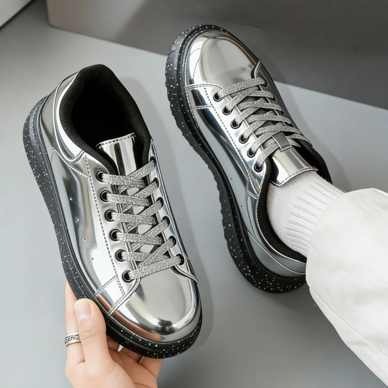 

Spring Summer New Men's Fashionable Board Shoes Trendy Versatile Casual Simple Comfortable Wear-resistant Men's Shoes