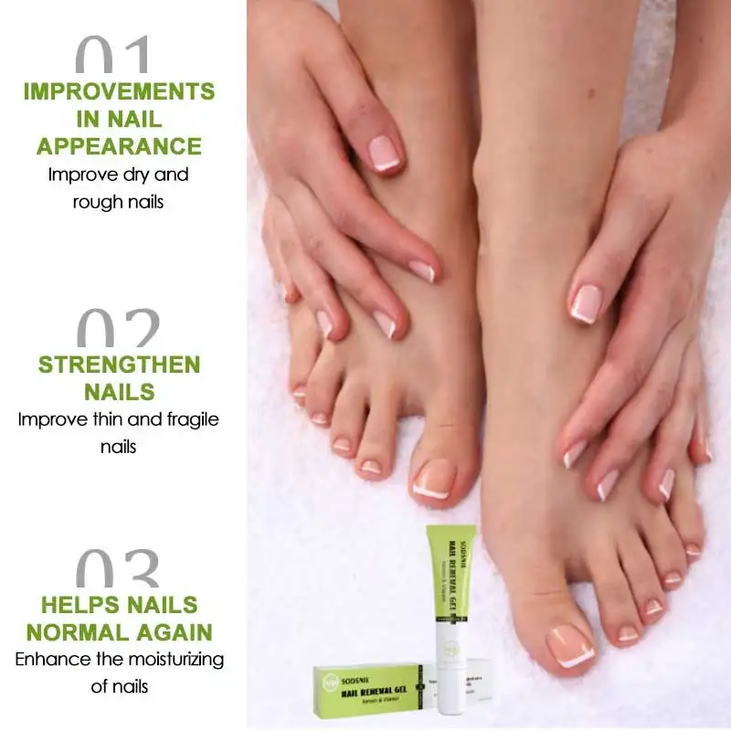 Żel do regeneracji paznokci z keratyną, preparat na porost paznokci, wzmacniacz paznokci, serum naprawcze w płynie 20g, zdrowa pielęgnacja dłoni, stóp i paznokci.