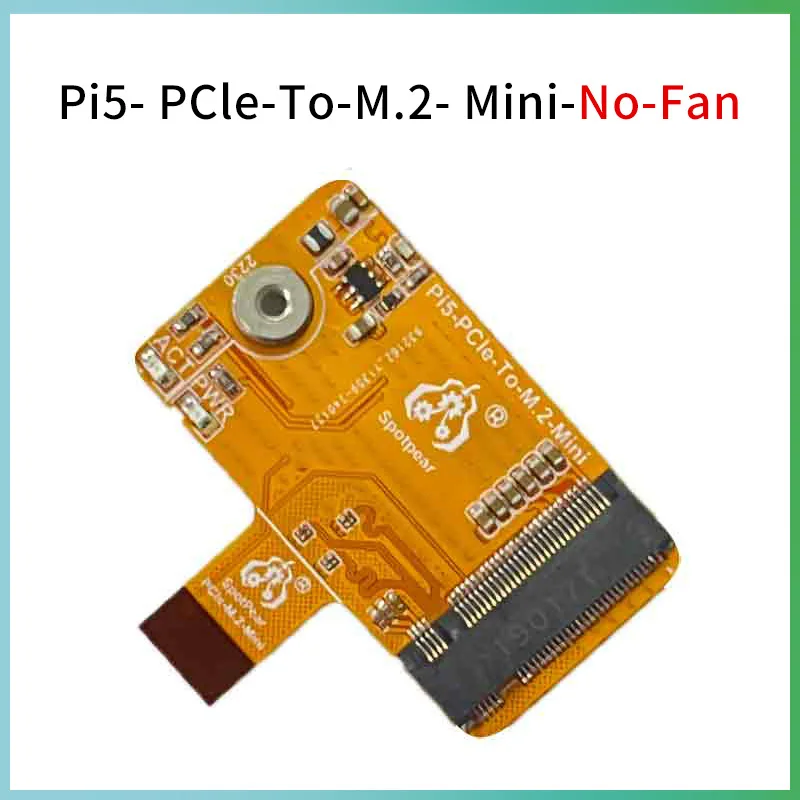 Raspberry Pi 5 Mini PCIe a M.2 NVME Placa de extensión SSD 2230 compatible con conector FPC