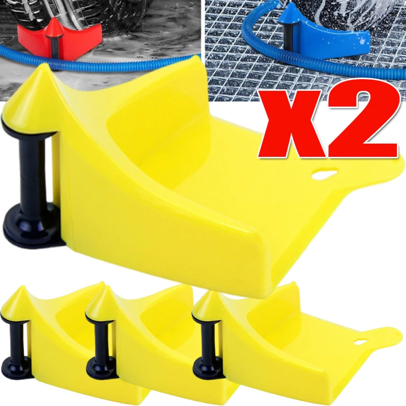 For Pressure Washer Pipe Cord Auto Detailing Cleaning Accessory Kit 1/2pcs Car Wash Hose Guide Tire Guard Anti Jam Roller Tool