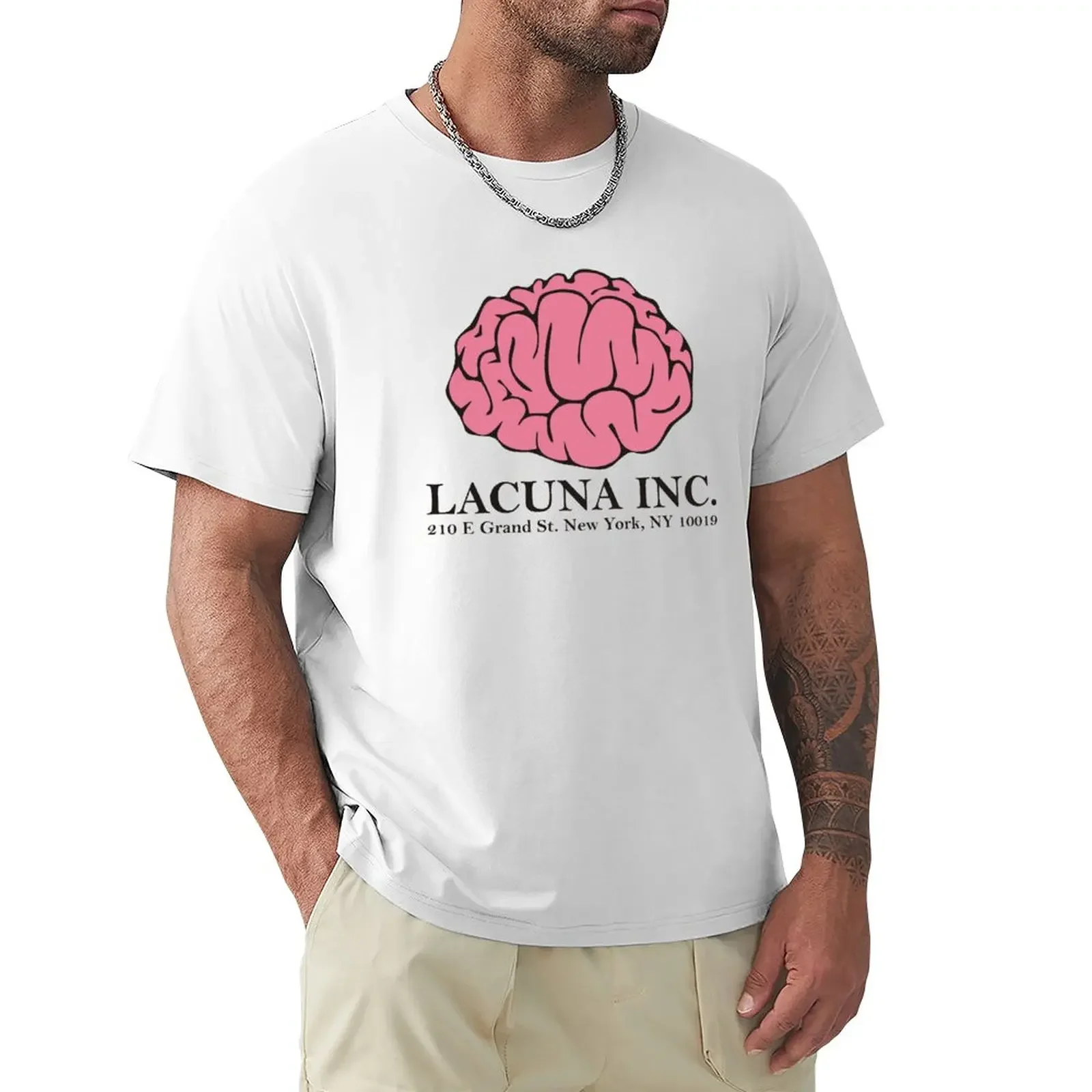 Eternal Sunshine of the Spotless Mind - Lacuna Inc T-Shirt tops oversized quick drying clothes for men