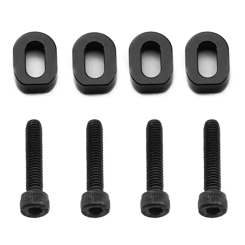 4PCS Metal Motor Mount Washers Shims 7759 7759R for Trxs 1/5 X-MAXX 6S 8S 1/6 XRT 8S RC Car Upgrade Parts Accessories