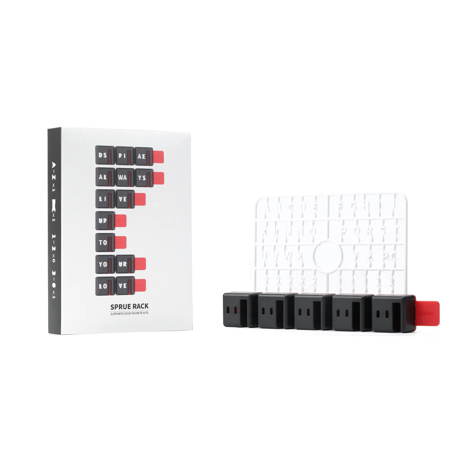 PT-SR Sprue Rack Modeling Board Organizer Combinatorial Quick identification and storage For Plastic Assembling Modeling