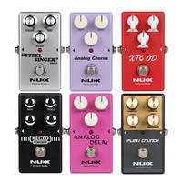 NUX Delay Chorus Overdrive Distortion Effect Guitar Pedal Processor Reissue Series Multi Effects for Electric Guitar Accessories