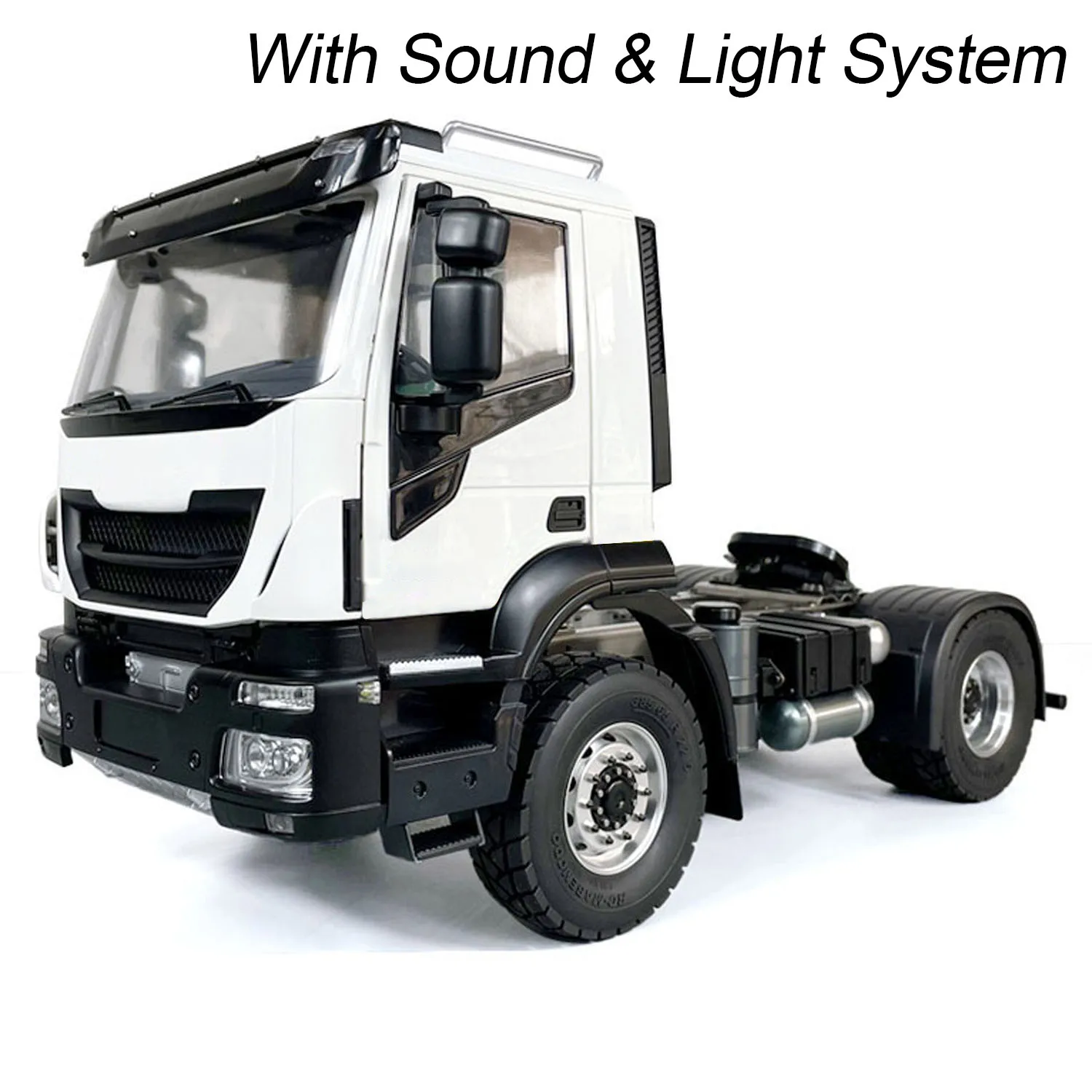 

1/14 4x2 RC Трактор Грузовик Автомобиль с дистанционным управлением Звуки света 2-скоростная передача