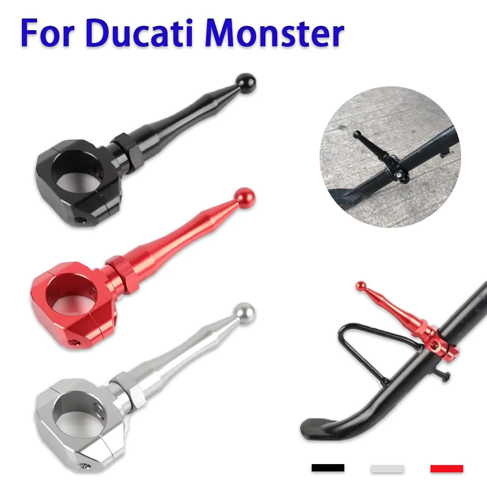 

Kickstand Side Stand Support Assist Extension For Ducati Monster 400 620 696 750 795 796 900 996 1000 1100 S2R S4R Accessories