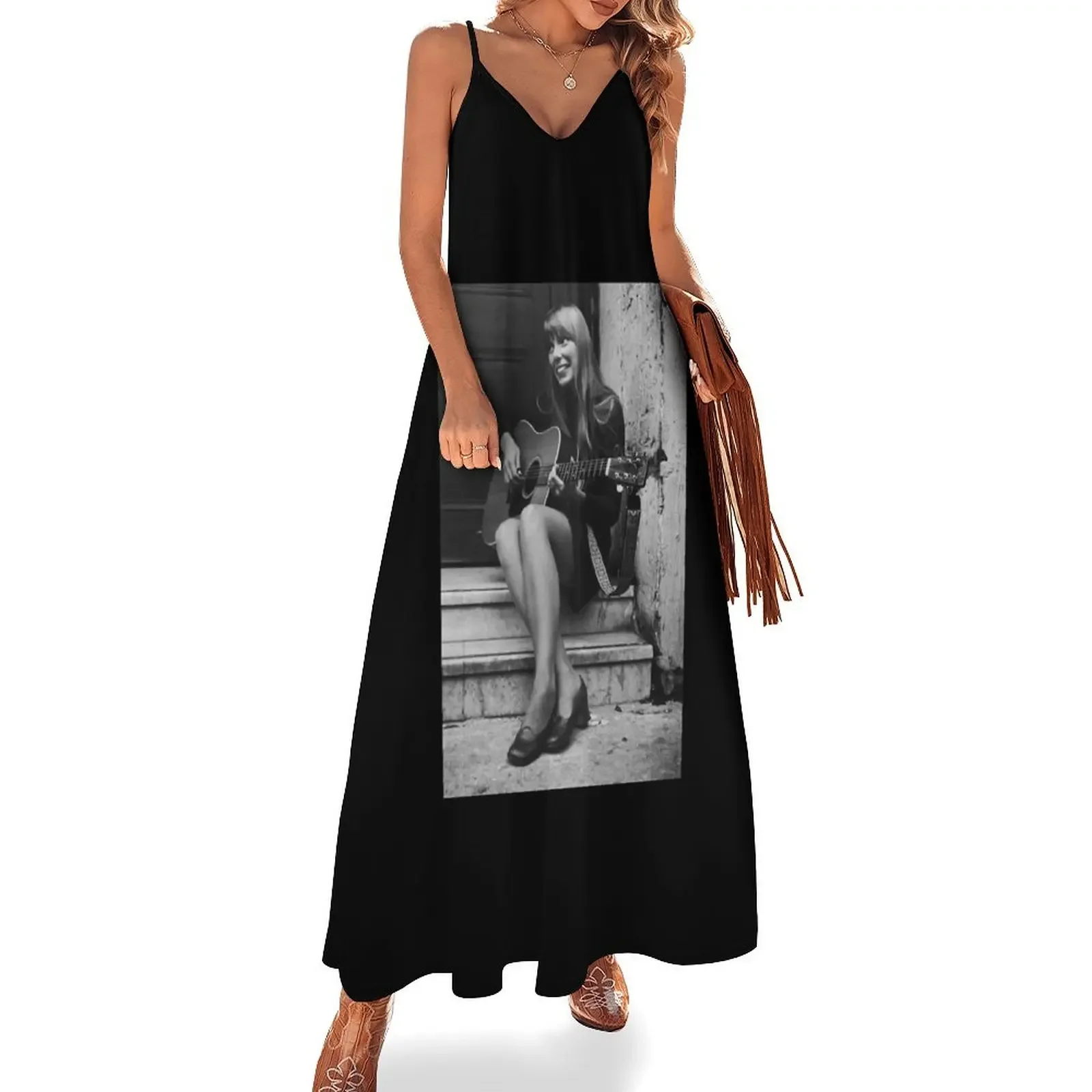 

Joni Mitchell Sleeveless Dress summer dress for women 2025 women's clothing korea stylish Prom gown Dress
