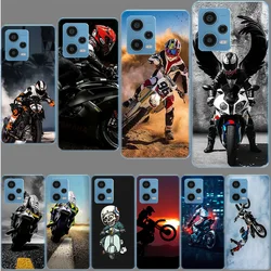 Moto Cross Motorcycle Sports Phone Case For Xiaomi Poco X7 X5 X6 F6 Pro F7 Ultra M5S X3 M6 M5 X4 F4 GT Mi F5 F3 M3 TPU Soft Cove