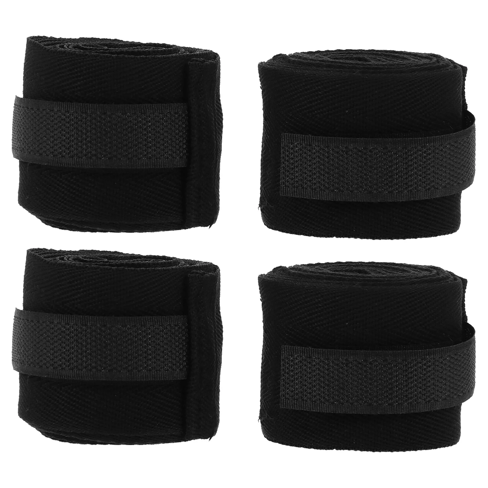 حزام حماية لليد من القطن عالي المرونة لتدريبات الملاكمة والكيك بوكسينغ واللياقة البدنية والرياضة وعصابة الرأس المحمولة