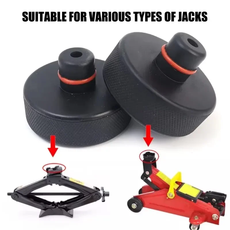 Car Jack Rubber Pad for Tesla Model 3/Y/S/X 2017-2024 Car Tire Repair Tools Accessories Lifting Jack Pad Lift Stands Adapter