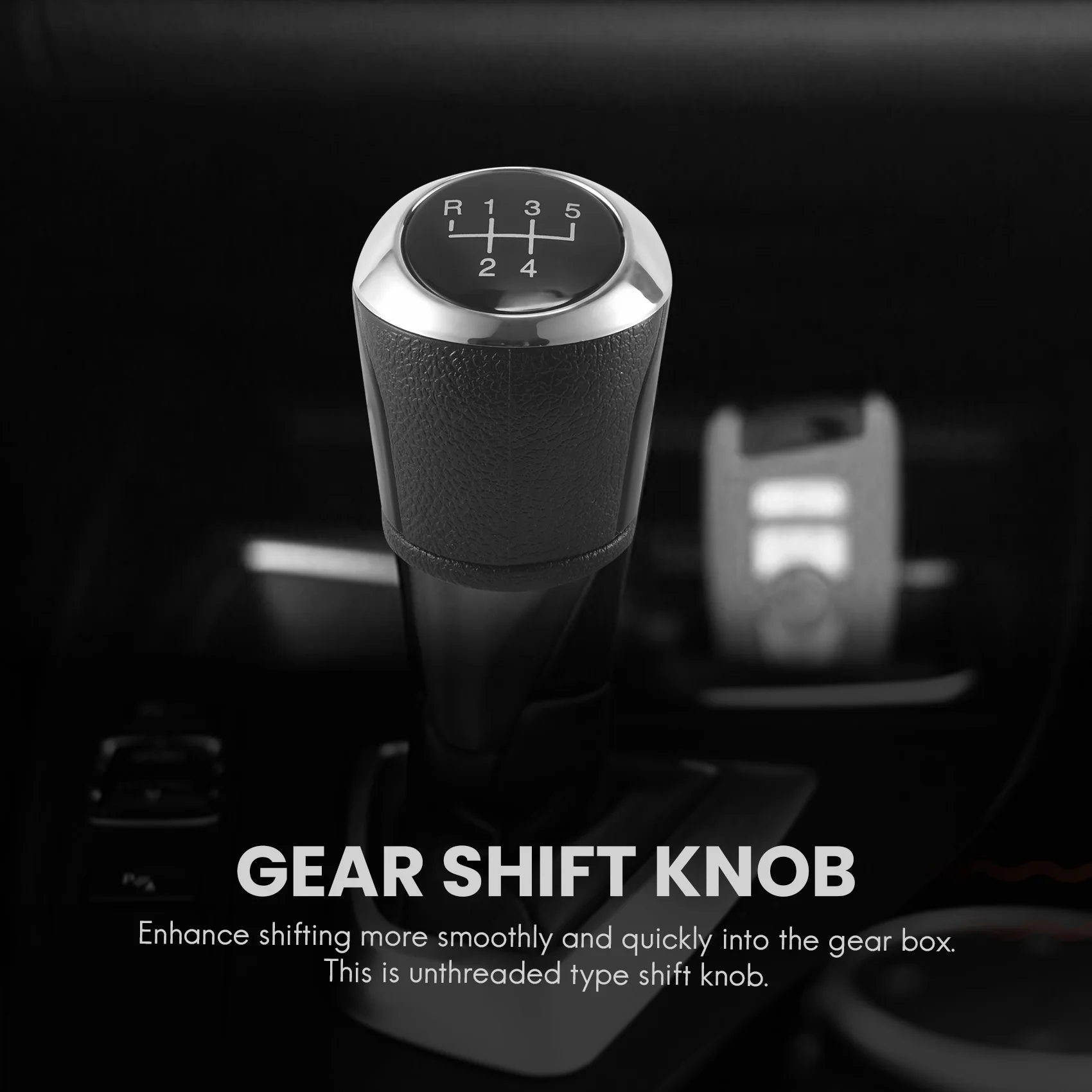 5 Speed Car MT Gear Shift Knob For Chevrolet Aveo Sonic T300 2012-2017 24108036 Interior Replacement Parts