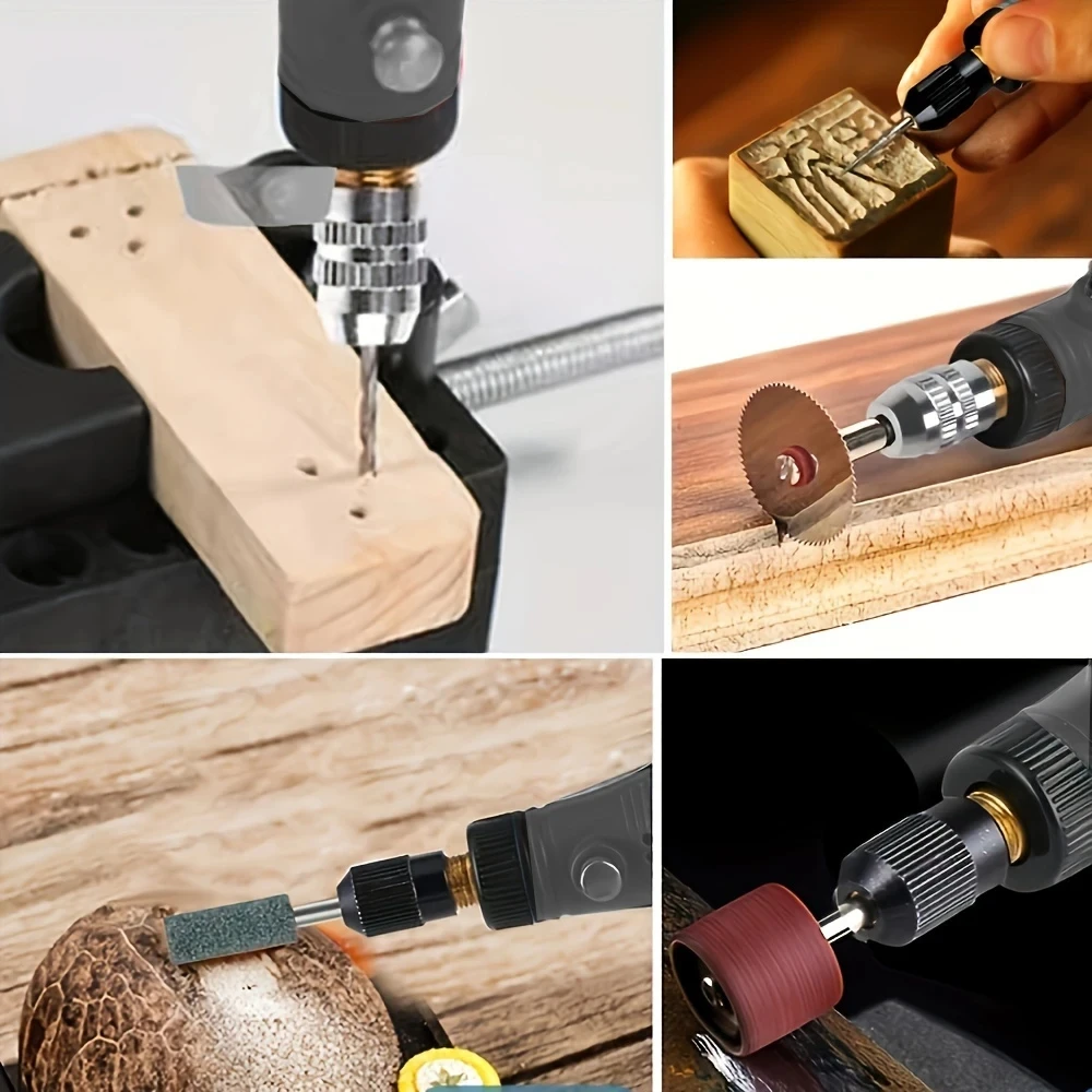 Three Speeds USB Cordless Rotary Tool Kit Woodworking Engraving Pen DIY For Jewelry Metal Glass Mini Wireless Drill