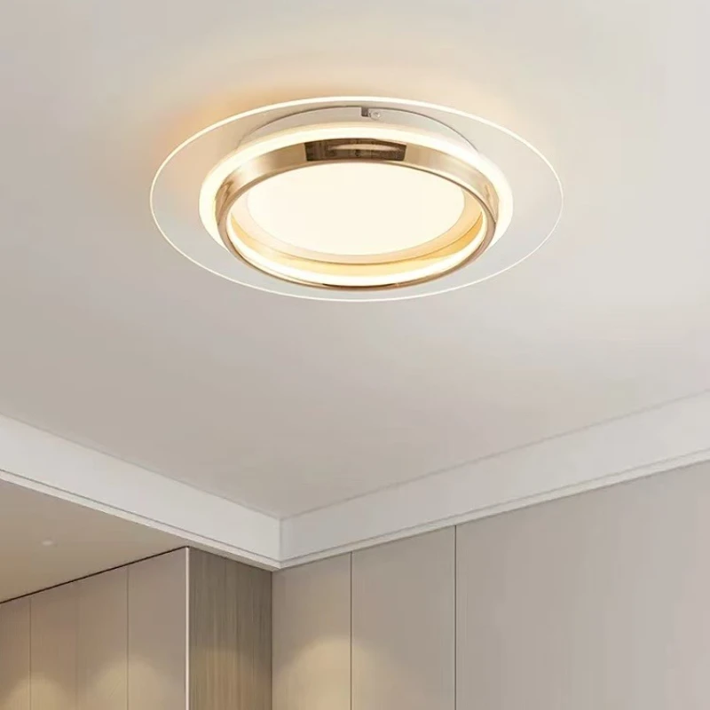 2026 Modern Round Corner Acrylic LED Ceiling Lights Simplicity Exquisite Home Decoration For Living Dining Room Bedroom Study Li