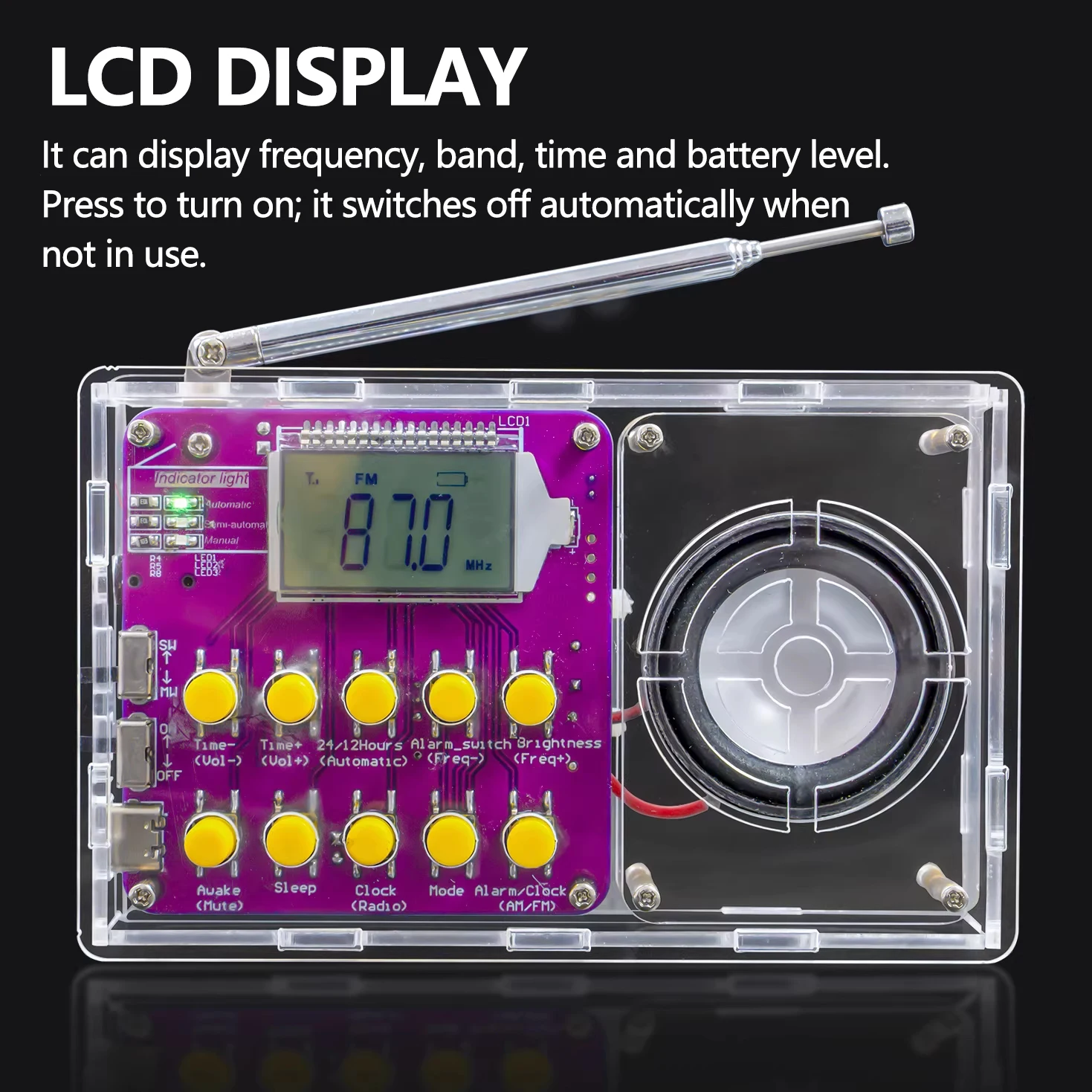 Full-band Radio DIY Kit FM/MW/ - Hobby Diy Electronics Kit recension och pris
