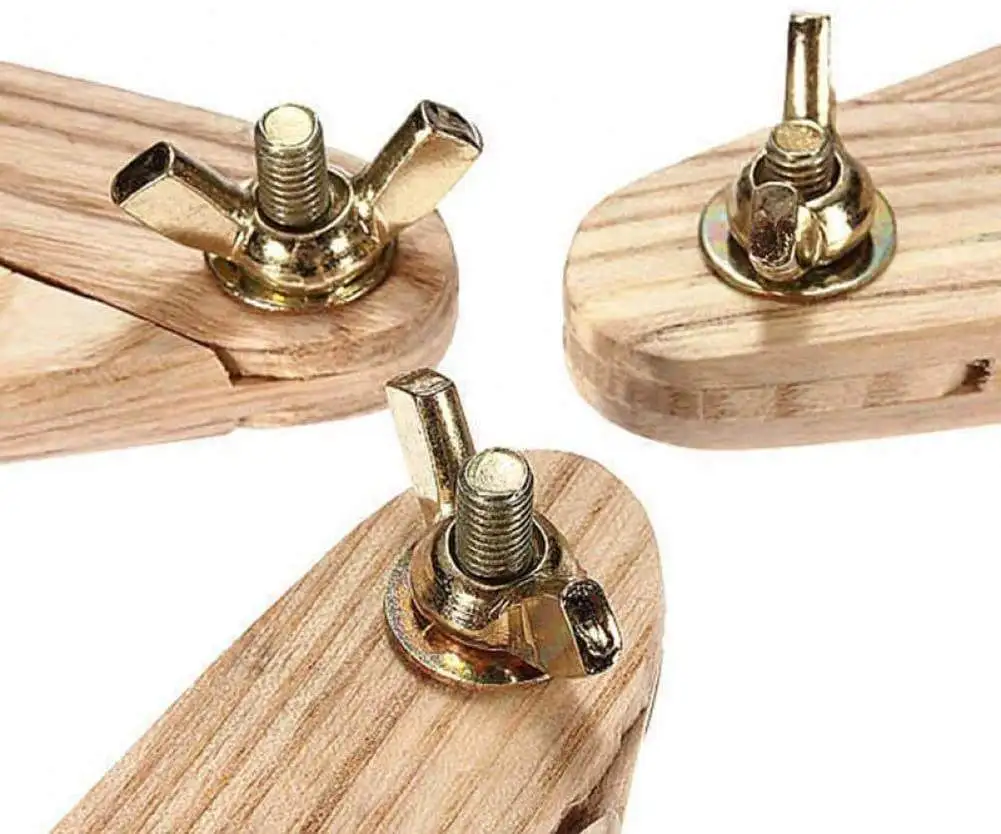 Bview Art 3pcs 8 10 12 polegadas pinças de madeira cerâmica ferramentas de medição de argila cerâmica