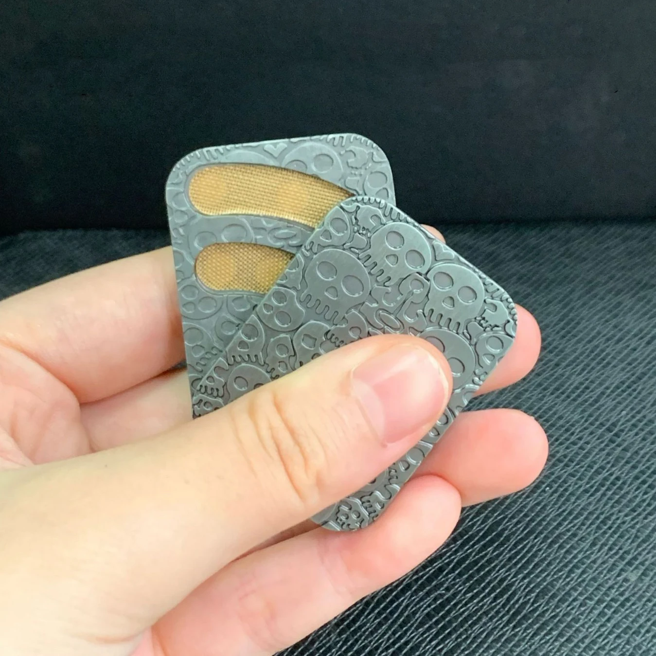 

Металлический череп, слайдер, игрушка для снятия стресса, забавная антистрессовая EDC вращающаяся игрушка-непоседа, портативная магнитная игрушка для распаковки, подарки для взрослых