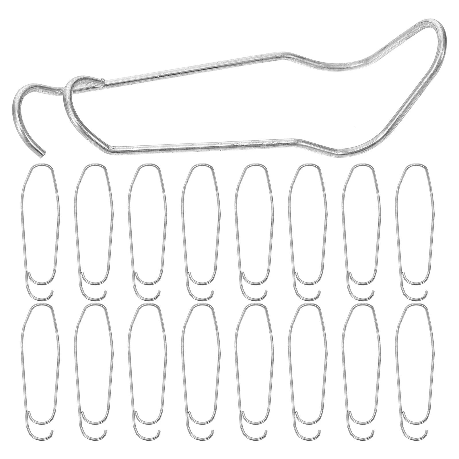 

20Pcs Garden Trellis Connectors Plastic Coated Steel 16mm Pipe Clips for Climbing Plants Greenhouse Fixing Tools