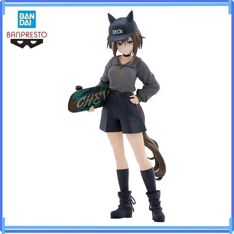 Bandai auf Lager, Original Banpresto Pretty Derby Cheval Grand Pvc 20 cm Anime-Actionfigur, Modellsammlung, verpacktes Spielzeug, Geschenke