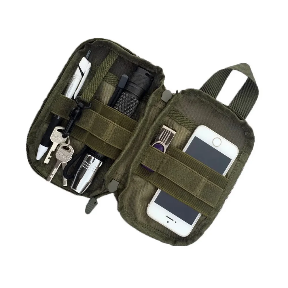OPHIDIAN 600D Nylon Bag Outdoor Molle Waist Fanny Pack Phone Pouch Belt Waist Bag EDC Gear Hunting Bag Gadget Purses image 3