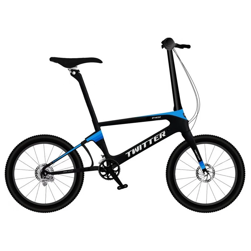 * New Coming China OEM Carbon Folding Bike 451 22inch Foldable 22 Speed Bike