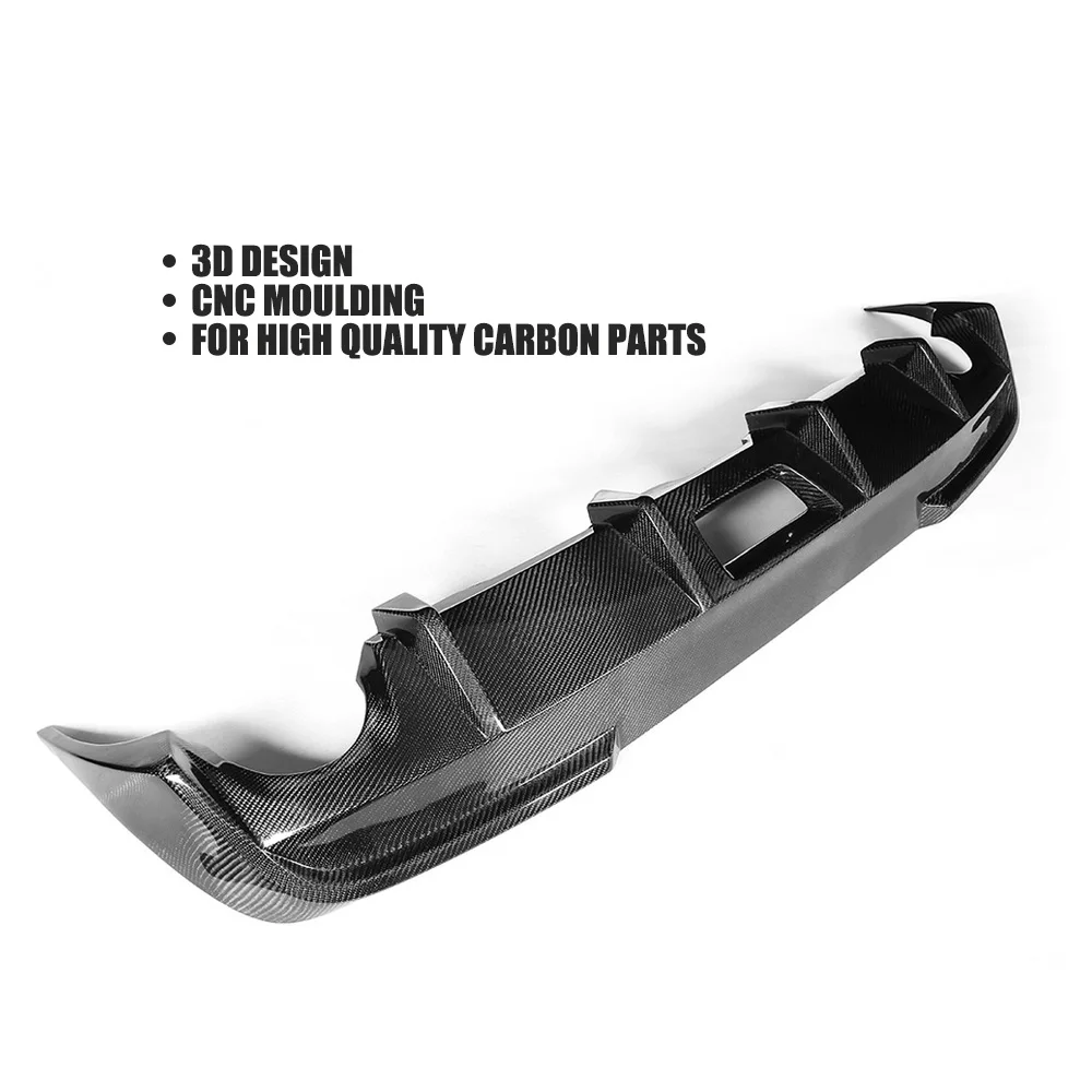 Carbon Fiber Rear Diffuser for Infiniti G37 G37S 4 Door Base Sedan Sport 2009-2013 Not Fit for USA Market Car Rear Diffuser FRP