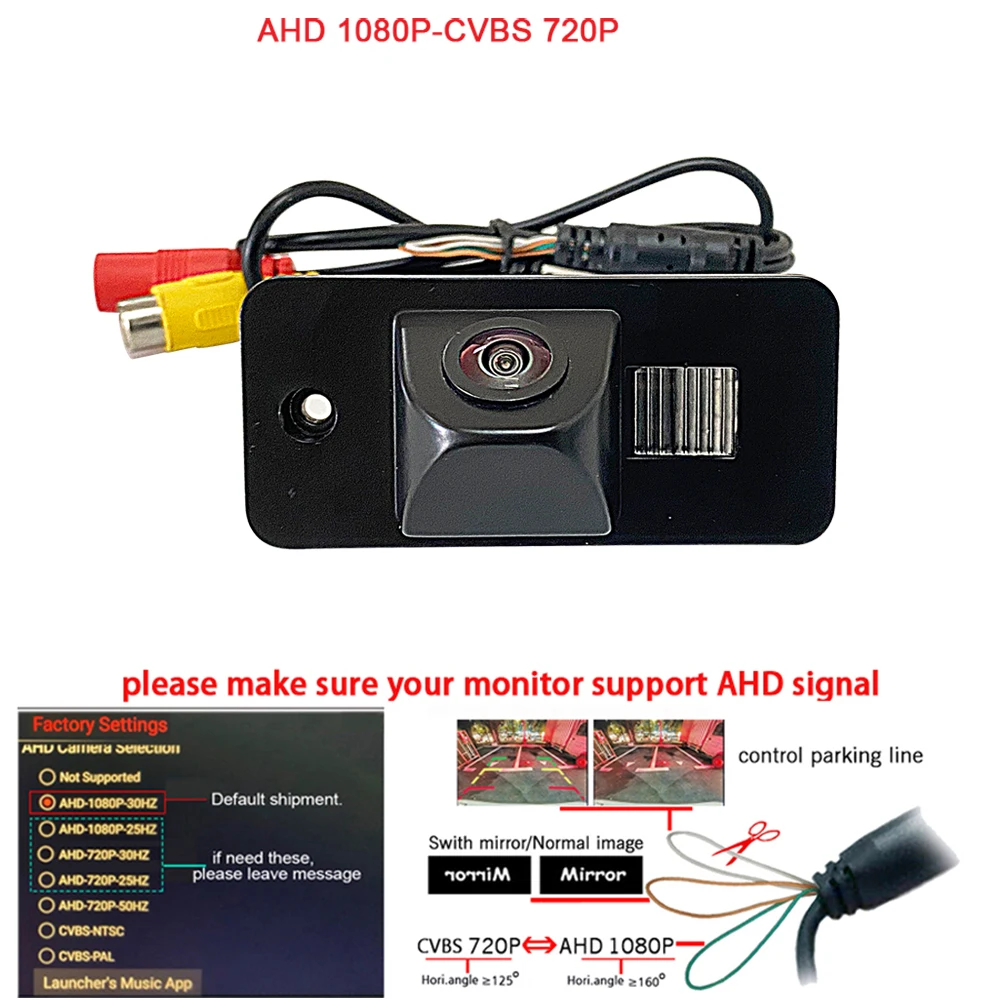 

Super night HD close 180deg MCCD 1280*720P Car Reverse Rear View Camera for 02-11 Audi A4(B6/B7/B8) Audi A6 R8 Q7 S8 S5 A3 A8L