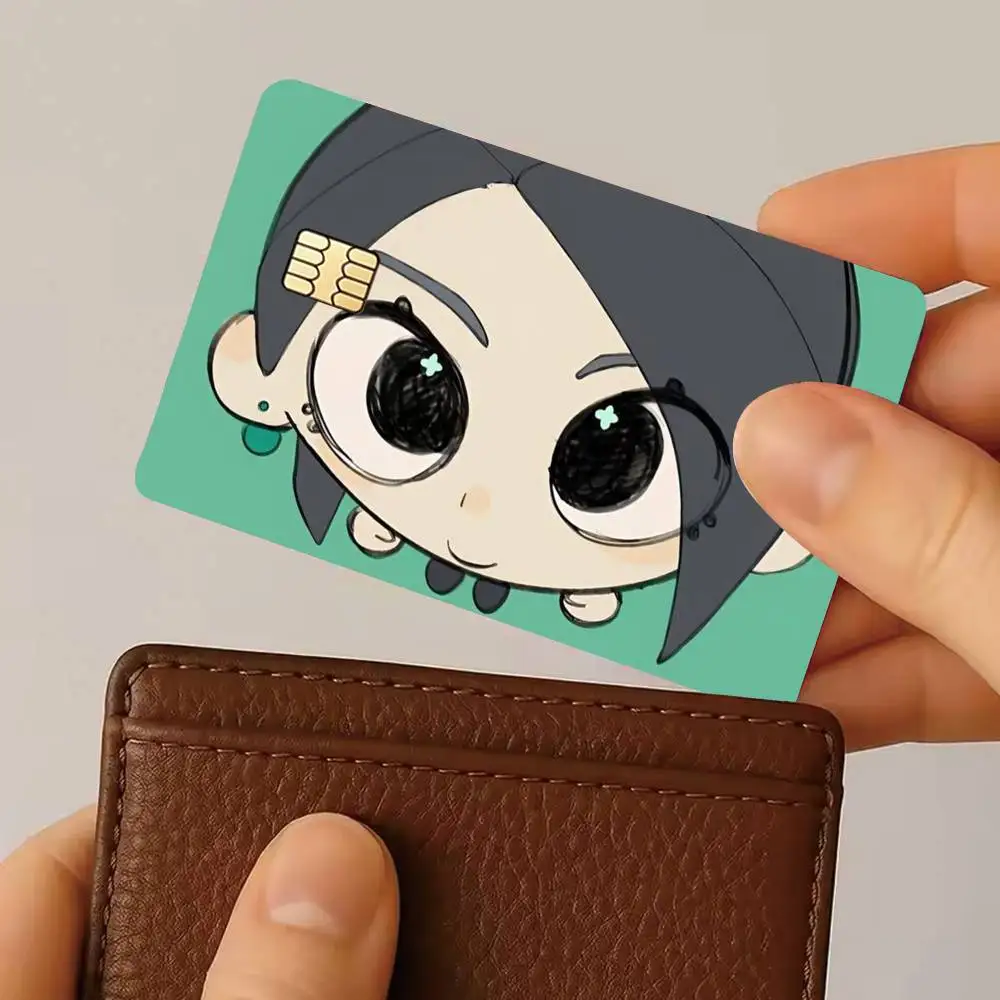 Game Valorants Sage  Credit Card HD Stickers Game Card Decal Small Chip Waterproof Sticker Gift