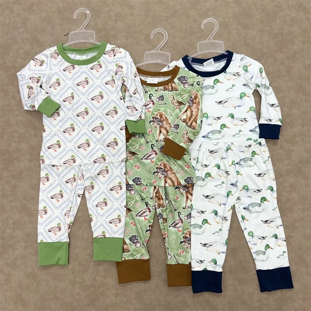 

Z0814-002 BLP1086 Wholesale New Arrival Sibling Matching sets kids clothes boys pajamas Set Boutique baby boy clothes