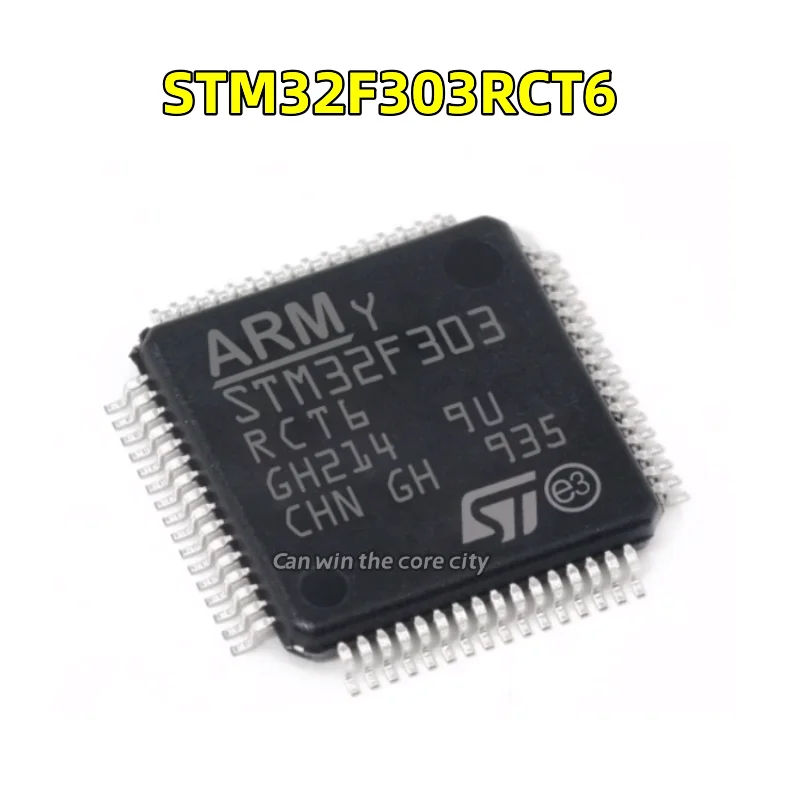 

10 pieces New original genuine STM32F303RCT6 LQFP64 32 bit microcontroller MCU chip microcontroller