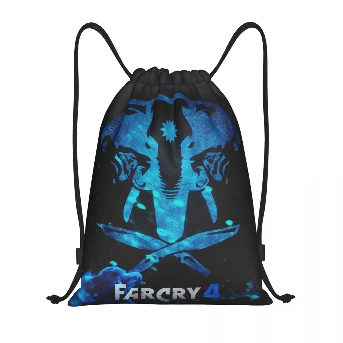 

Custom Game F-Far Cry Drawstring Bag Women Men Lightweight Sports Gym Storage Backpack