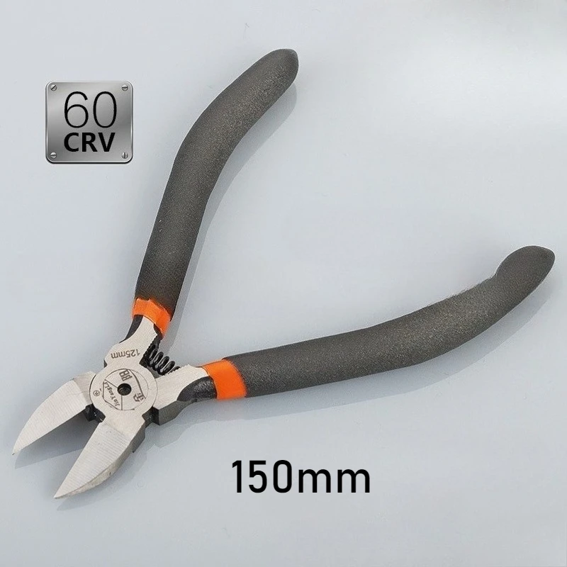 

Щипцы для насадок из хром-ванадиевой стали — промышленные диагональные кусачки с двойным лезвием в японском стиле, прочный и точный ручной инструмент