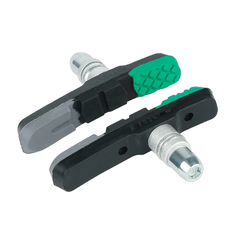 Robuste, strapazierfähige Gummiblöcke für MTB-Linear-Pull-V-Klemmbremsen, 70 mm V-Bremsbeläge für Nass- und Trockenbedingungen mit Metallfelgen