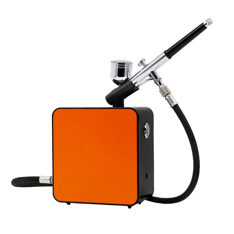 Figure Model Coloring Spray Paint Airbrush Desktop Mini Portable Air Compressor Pump Air Compressor Accessories
