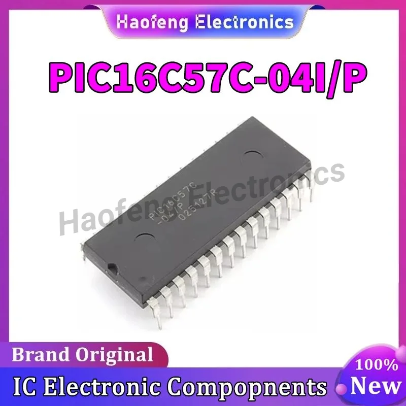 PIC16C57C-04I/P DIP-28 PIC16C57C-04IP DIP28 PIC16C57C PIC16C57 16C57C IC Chip 100% New Original in stock