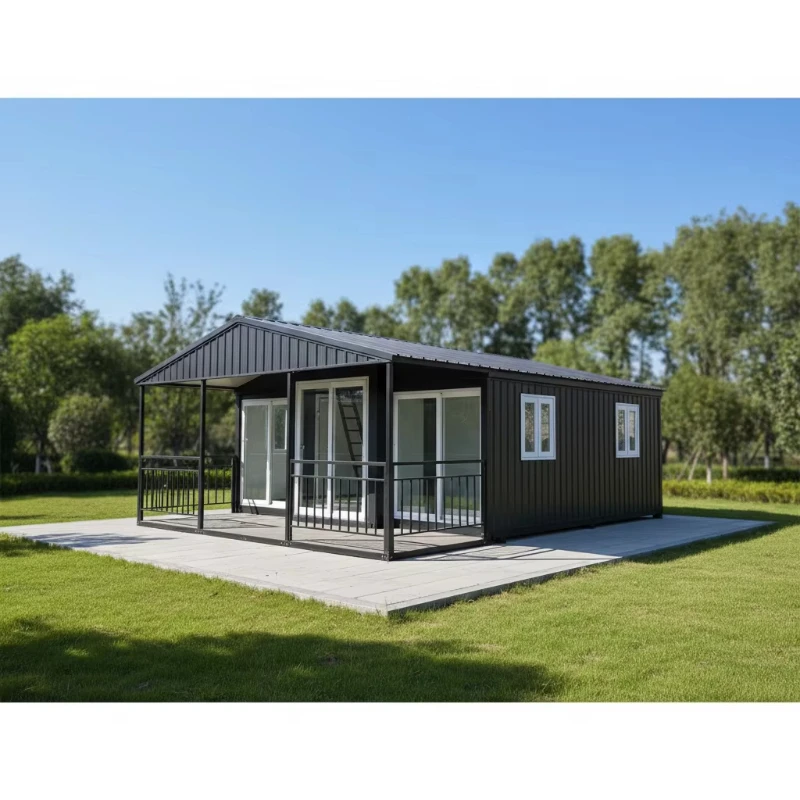 Farm use Foldable Container house easy clean outer wall moistureproof interior cabin for farmer rest farm tool storage space