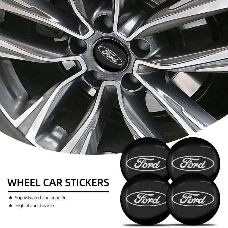 

4Pcs 56mm Emblem logo Car Wheel Hub Center Cap Auto parts For Ford Focus mk2 mk3 Fiesta mk7 Ranger Mondeo mk4 S-MAX Kuga Mustang
