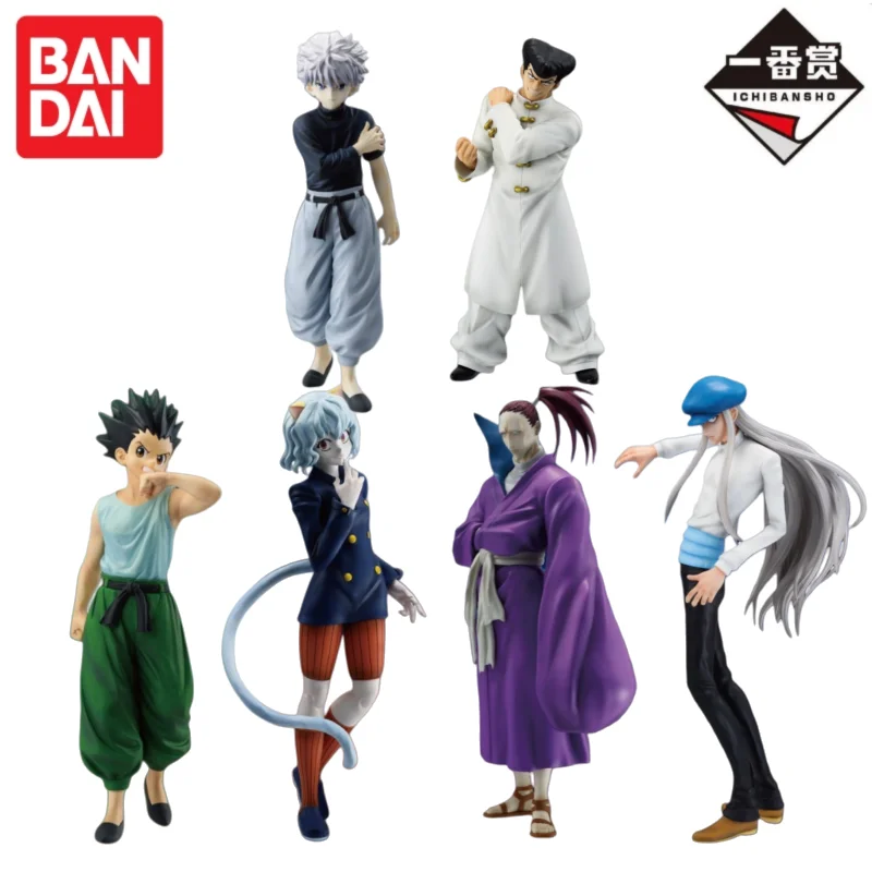 

In Stock Original Bandai Ichiban Hunter Hunter Chmera Ant Ichiban Gon Freecss Kaito Knuckle Bine Figure Anime Action Model Gift