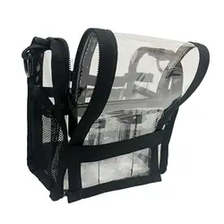 Clear Toiletry Bag Professional Makeup Artists Bag for Bedroom Home Outdoor