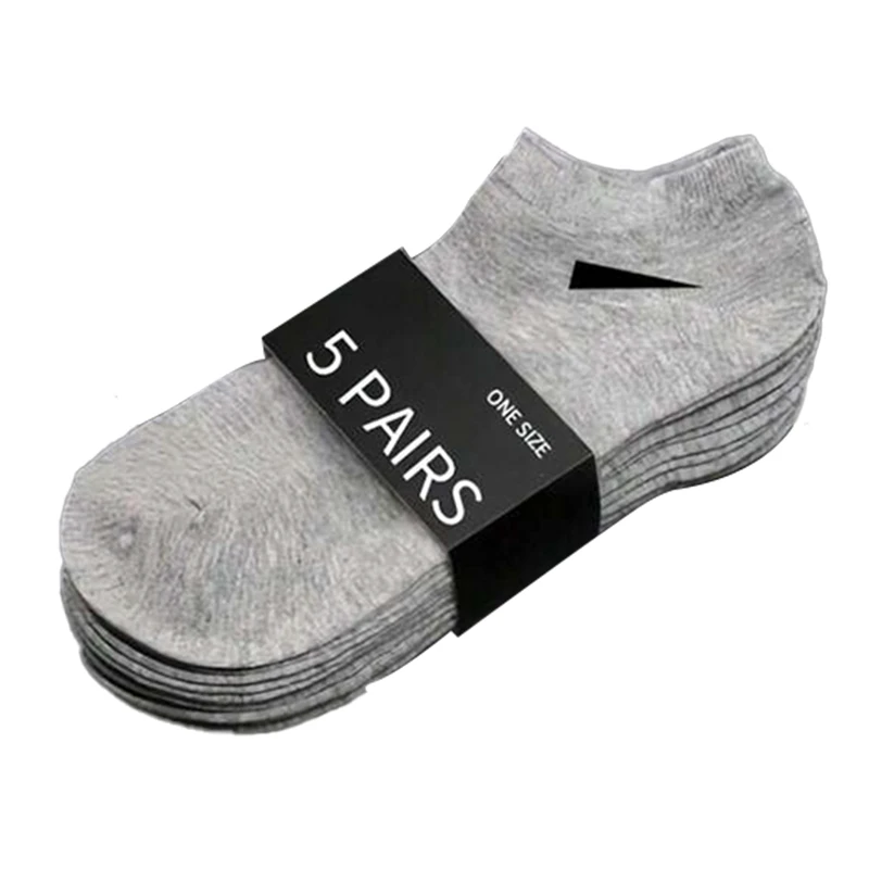 5/10/20/30 paar unisex casual effen kleur bootsokken dun ademend comfortabel anti geur zweetabsorberende enkelsokken voor mannen vrouwen