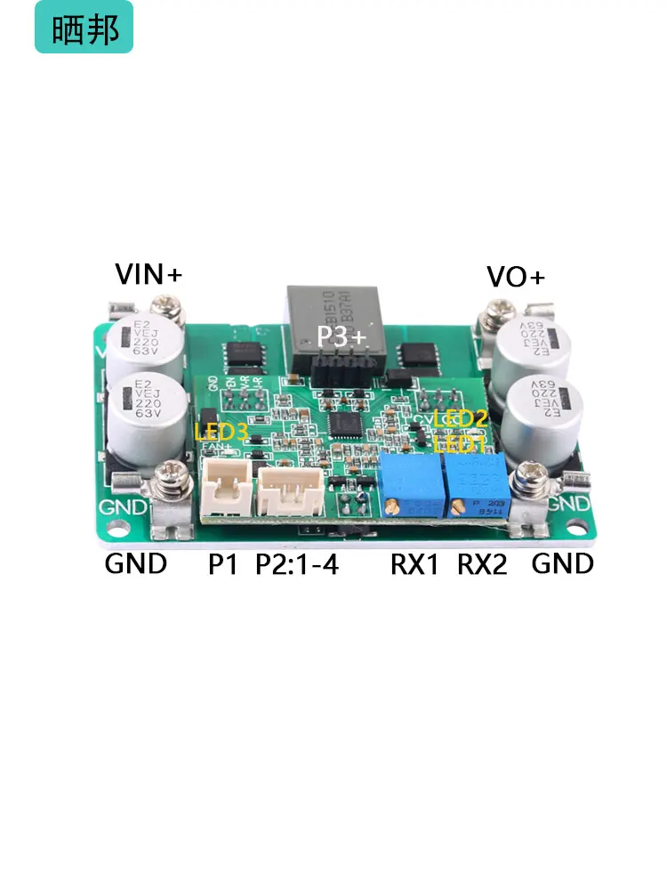 Imagem -02 - Bidirecional Power Supply Module 1100w Dc-dc Regulação Módulo de Tensão Automática Corrente Constante Tensão da Bateria