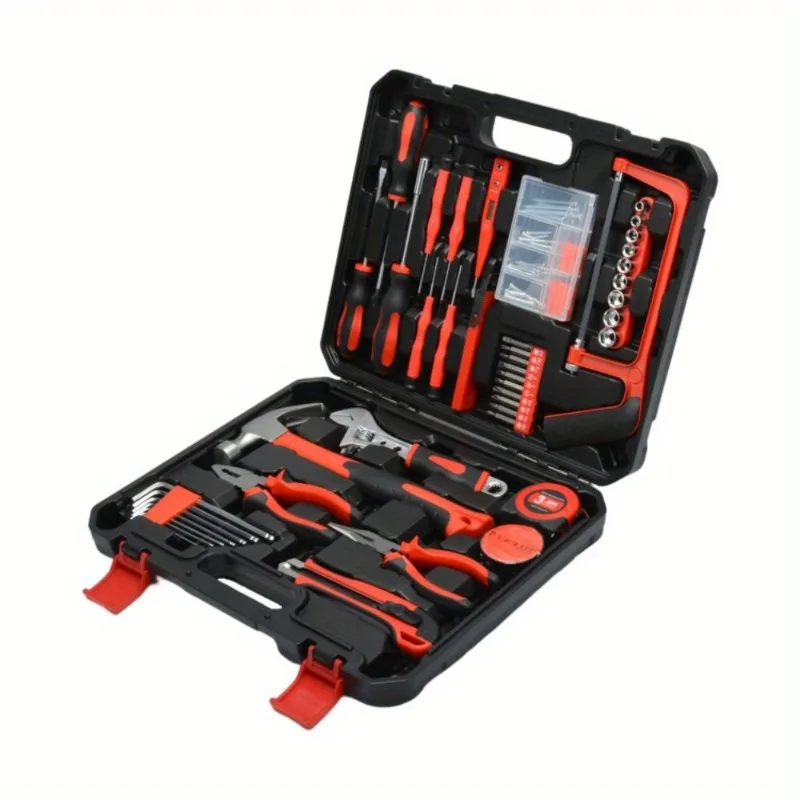 1 Set Household Hardware Tool Set Professional Maintenance Toolbox Auto Repair Luxury Set Storage Case