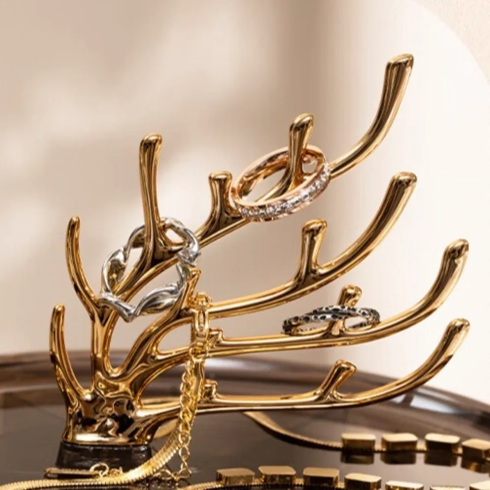 Large Capacity Swan Dream Jewelry Organizer Multi-Layer Dustproof Necklace Earring Storage Box Transparent Elegant