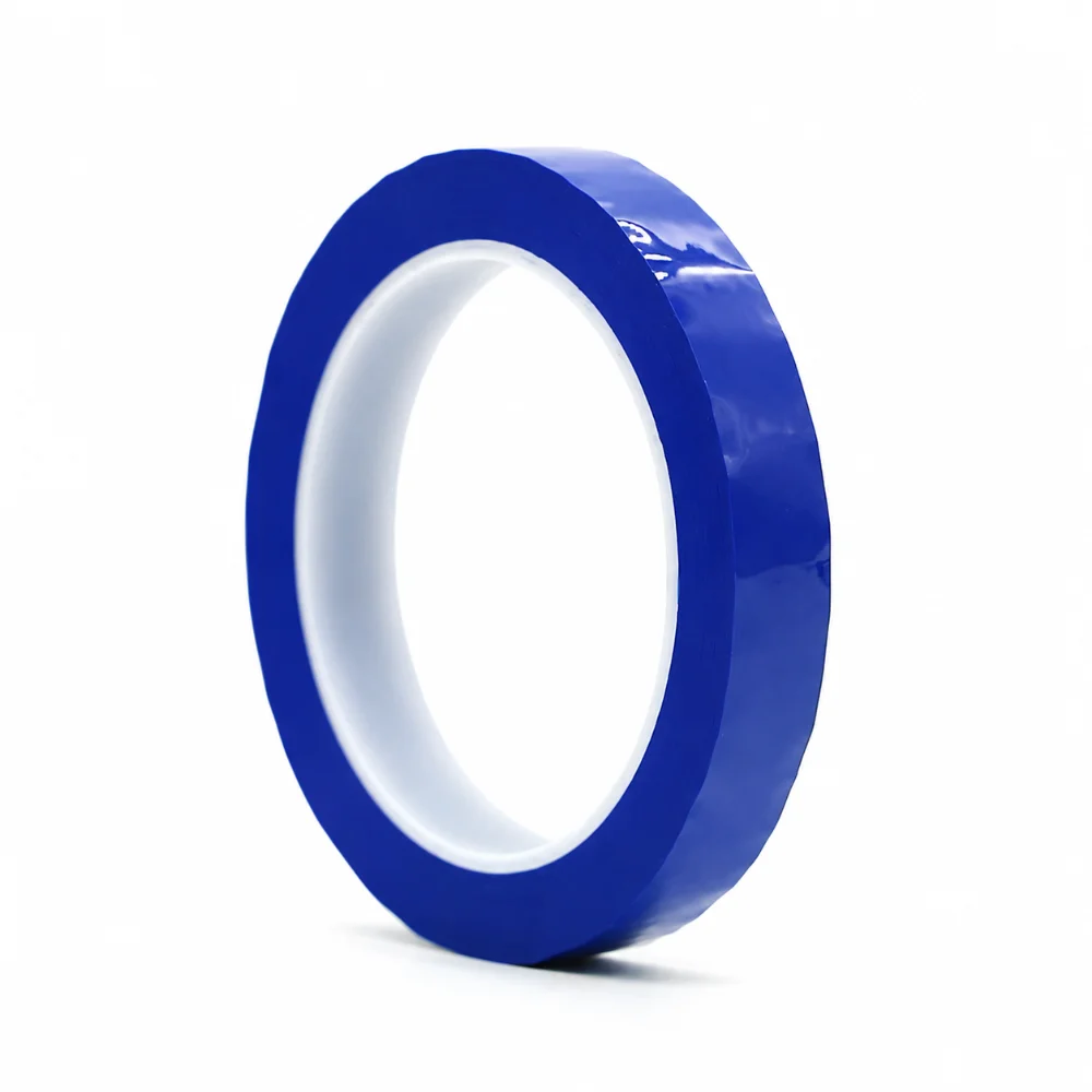 Strong Adhesive 3/5/8/10mm Width Marking Tape 66 Meters Blue Coding Tape Mylar Tape
