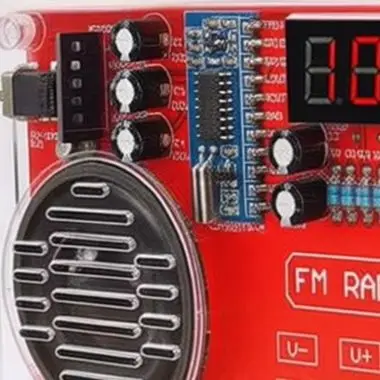 Digital Display For FM Radio DIY Soldering Kit 50-108MHz Adjustable Receiver With 3W Speaker For Electronic Learning And Assembl