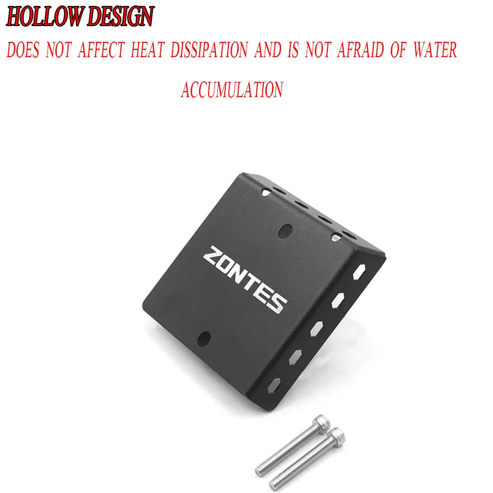 For ZONTES 368G   Motorcycle Modified Rectifier Splash Proof Protective Cover Baffle Plate Decorative Cover Plate