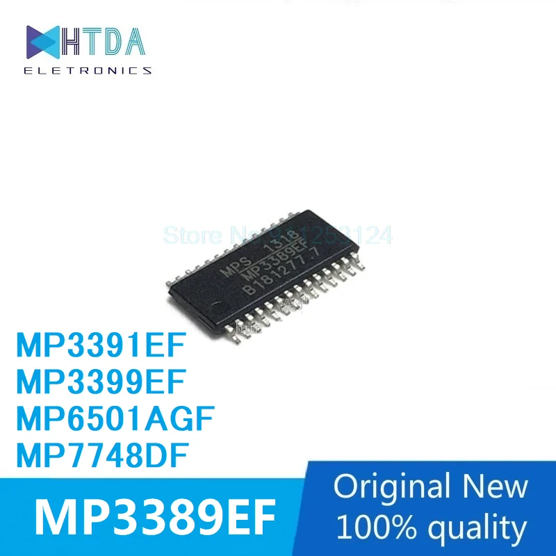 5pcs/lot 100% New MP3389EF MP3391EF MP3399EF MP6501AGF MP7748DF TSSOP28 In Stock