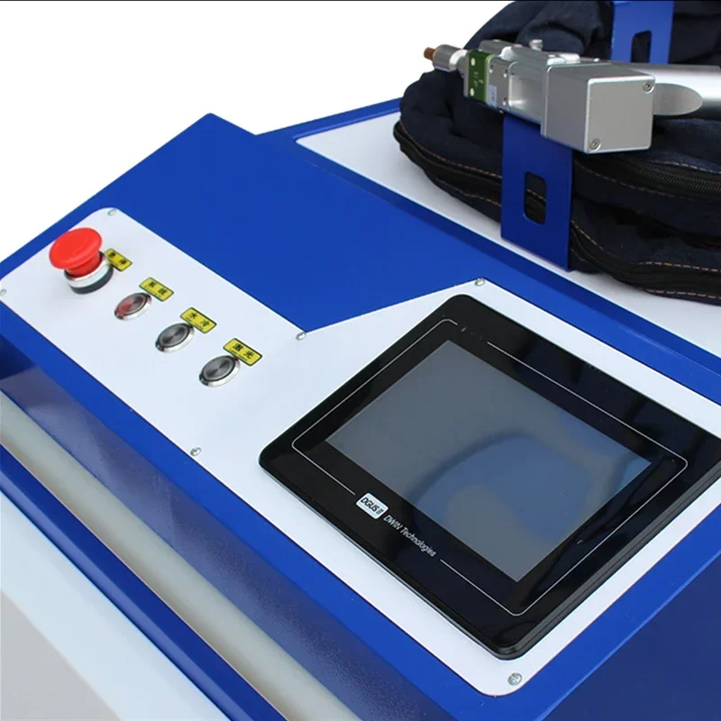 New Handheld 3 in 1 Fiber Laser Cleaning Welding Machine Laser Cutting Machine 1000W - 2000W for Oxides Stainless Steel Surfaces